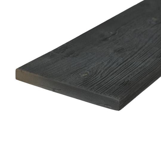 TimberTouch kantplank Old 240x15x1,5cm Charcoal Grey